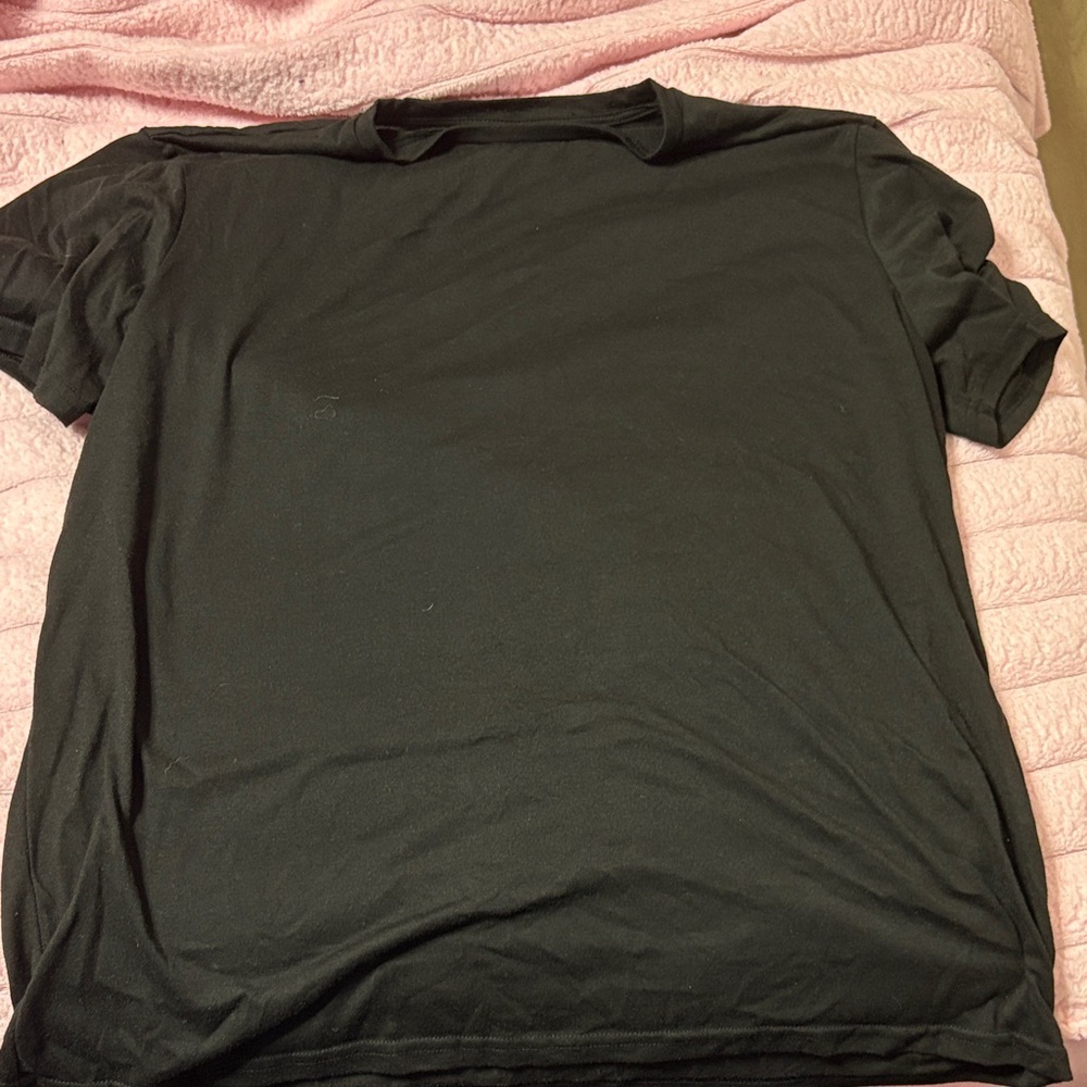 SHEIN Classic Black Short Sleeve Tee